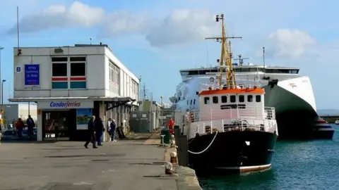 Brian Robert Marshall Condor Ferries terminal at Weymouth in 2011