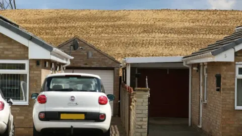 Tom Maddick / SWNS Doncaster earth mound