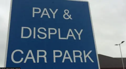 car park sign