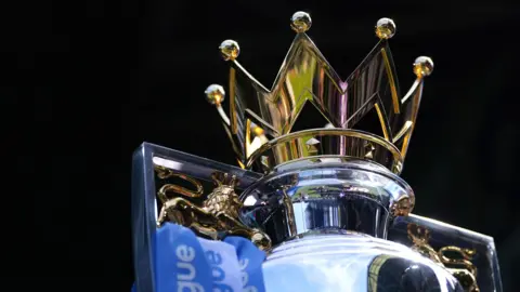 PA Media Top of the Premier League trophy