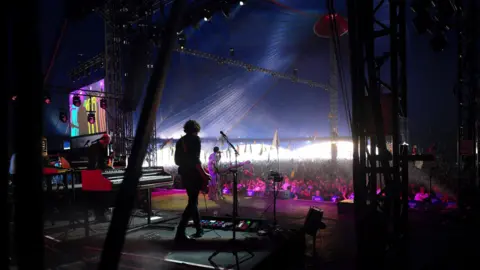 PA Kasabian at Glastonbury