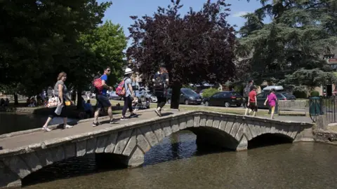 Getty Images Bridge in Bourton-on-the-Water, Cotswolds