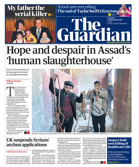  "Hope and despair successful  Assad's 'human slaughterhouse'". 