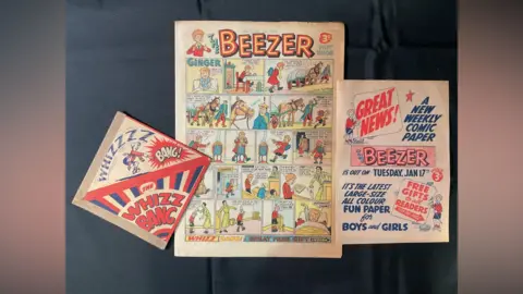 Excalibur Auctions A copy of The Beezer from 1956