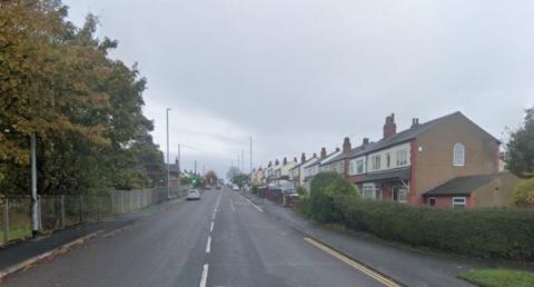 View down Selby Road in Halton, Leeds