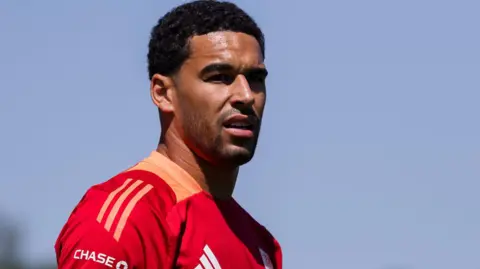 Ben Cabango in Wales training this month