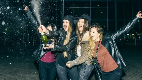 Getty Images Women celebrating