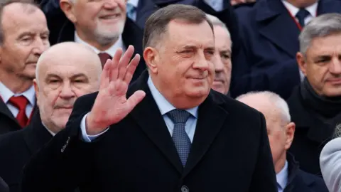 Reuters Milorad Dodik during the parade