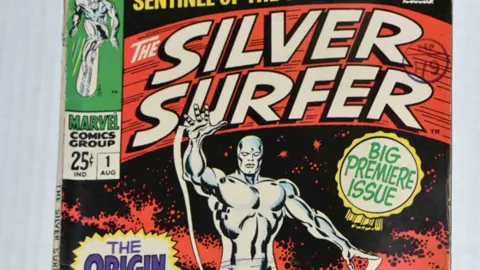 Richard Winterton Auctioneers Silver Surfer comic