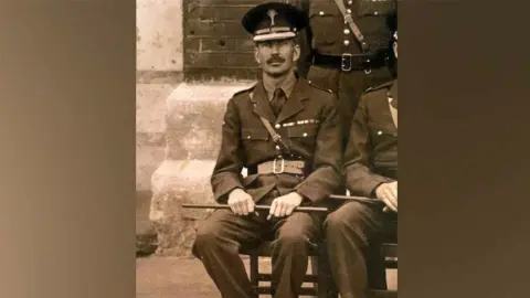 Coombe-Tennant family  Henry in his Welsh Guards uniform