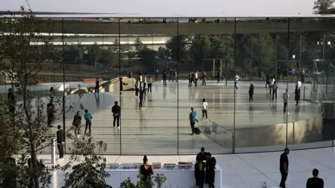 Getty Images Apple's new HQ in Cupertino, California