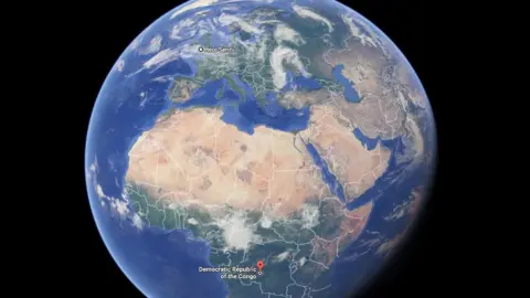 Google A map of the earth