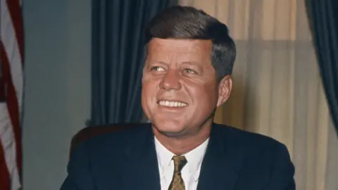 Getty Images JFK in White House