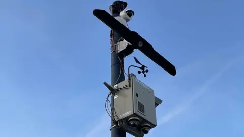 Andrew Turner/BBC Noise camera at Great Yarmouth