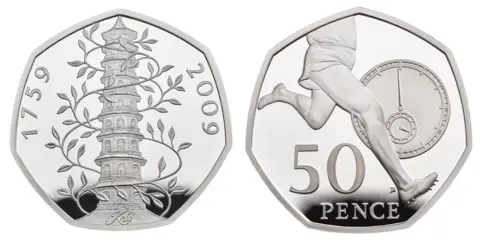 PA 50p commemorative coins