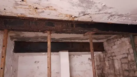 Supplied Vaults in front of the Empire Hotel in Bath