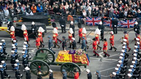 Queen Elizabeth II funeral: Nation pays final farewell - BBC News