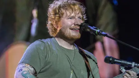 Getty Images Ed Sheeran