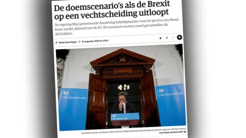 NRC Screengrab from Dutch newspaper website NRC