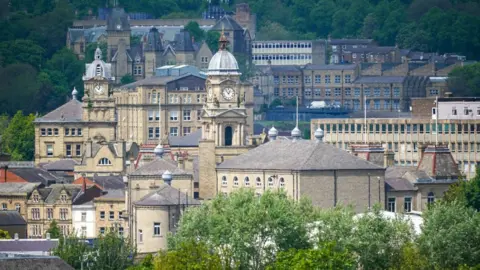 Getty Images Dewsbury town centre