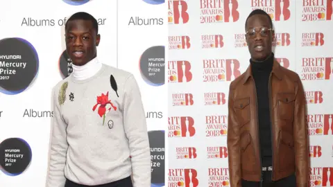 Getty Images J Hus at the Mercury and Brit Awards