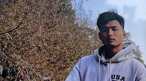 Tripura student Anjel Chakma who was stabbed to death in Dehradun on December 31, 2025 in New Delhi, India.