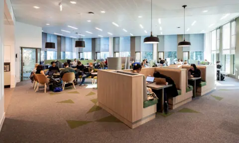 Keth Hunter The Nucleus Building - a university breakout area