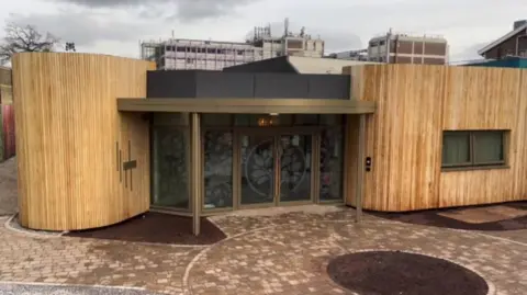 BBC The baby bereavement suite at Birmingham Women's Hospital