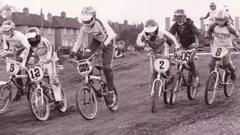 Ipswich BMX Club Ipswich BMX Club in the 80s