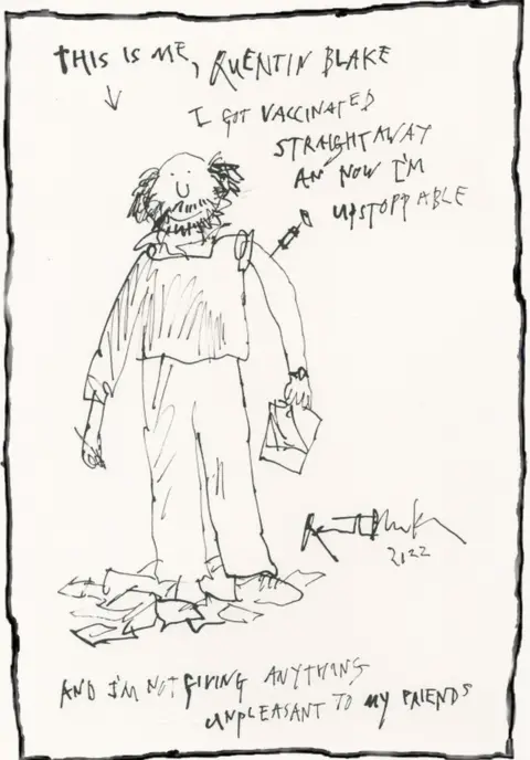 Quentin Blake Quentin Blake cartoon