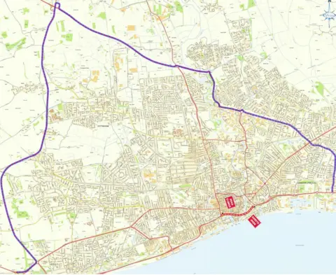 Hull City Council Map of roadworks