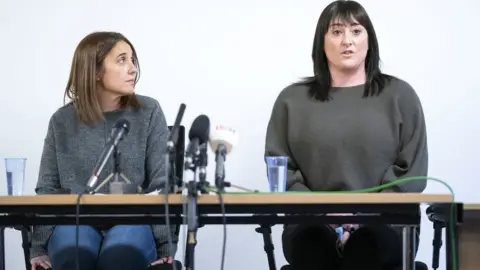 PA Media Louise Slorance (left) and Kimberly Darroch (right)