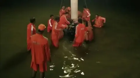 National Disaster Relief Force Rescue workers in India