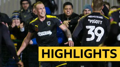 Highlights: Haringey Borough 0-1 AFC Wimbledon