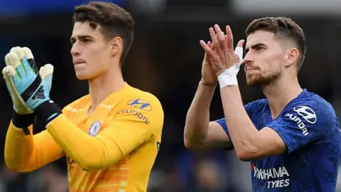 Kepa and Jorginho