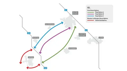 Department for Transport Map