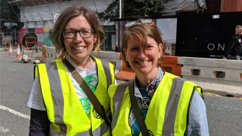 Jen Murphy (left) and Helen Bambough