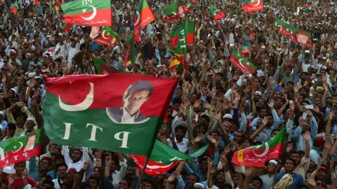 AFP Rally for PTI party chief Imran Khan in Khyber Pakhtunkhwa on 5 July