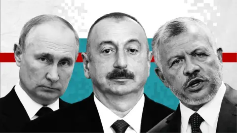 BBC Vladimir Putin, Ilham Aliyev, King of Jordan