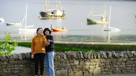 BBC Tourists soak up the road trip experience