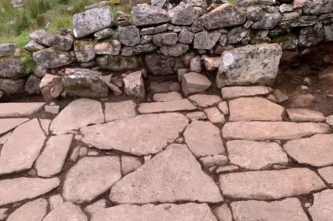 University of Glasgow fireplace