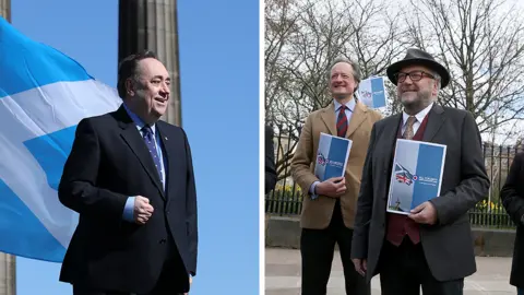 Getty Images Salmond and Galloway