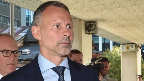 PA Media Ryan Giggs at a previous court hearing