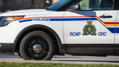 Getty Images An image of a parked RCMP vehicle