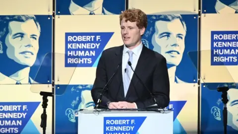 Getty Images Mr Kennedy is the grandson of assassinated presidential candidate Robert Kennedy