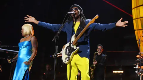 Getty Images Nile Rodgers at the Concert For Ukraine