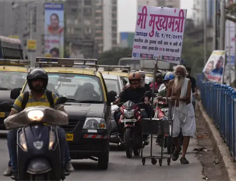 Getty Images Independent candidate Vijayprakash Kondekar has lost 24 elections