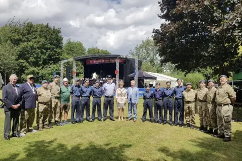 Rushcliffe Borough Council Armed Forces Day event in West Bridgford