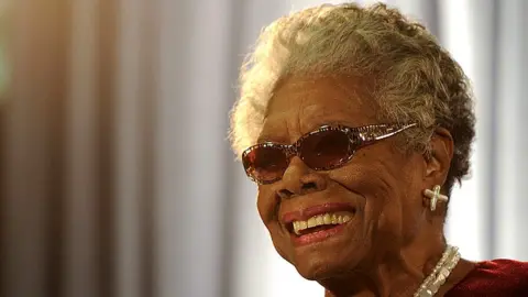 Getty Images Maya Angelou attends the AARP Magazine's 2011 Inspire Awards at the Ronald Reagan Building on December 9, 2010 in Washington, DC