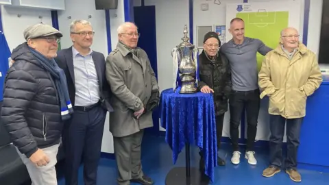 BBC Sporting Memories tour at Goodison Park